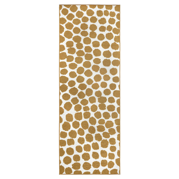 Puff Dotty Camel Machine Washable Rug